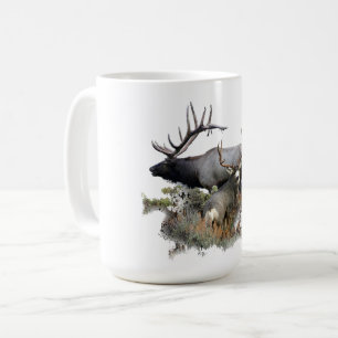 Riesenbullen-Trophäenbock Kaffeetasse