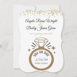 RiesenDiamantring Save the Date