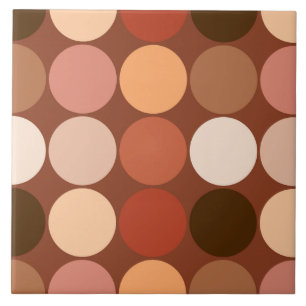 Riesendots aus der Mitte des Jahrhunderts, Schokol Fliese