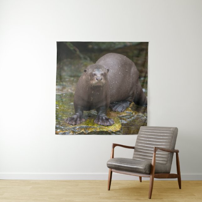 Riesenfußabdrücke Wandteppich (Beispiel)