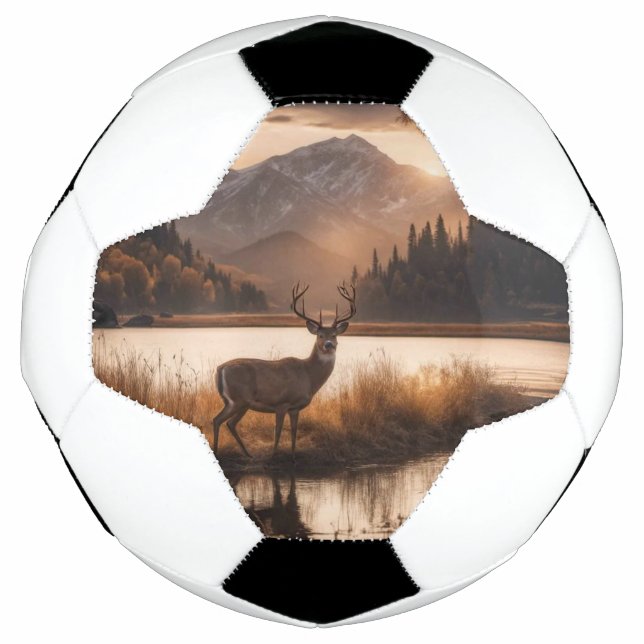 Riesengebirge am Bergsee Fußball (Vorderseite)