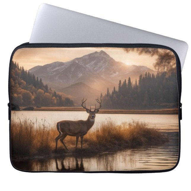 Riesengebirge am Bergsee Laptopschutzhülle (Vorderseite)