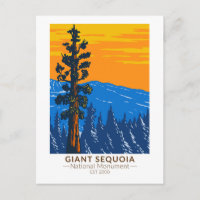 Riesengebirge Sequoia Nationalmuseum Vintag