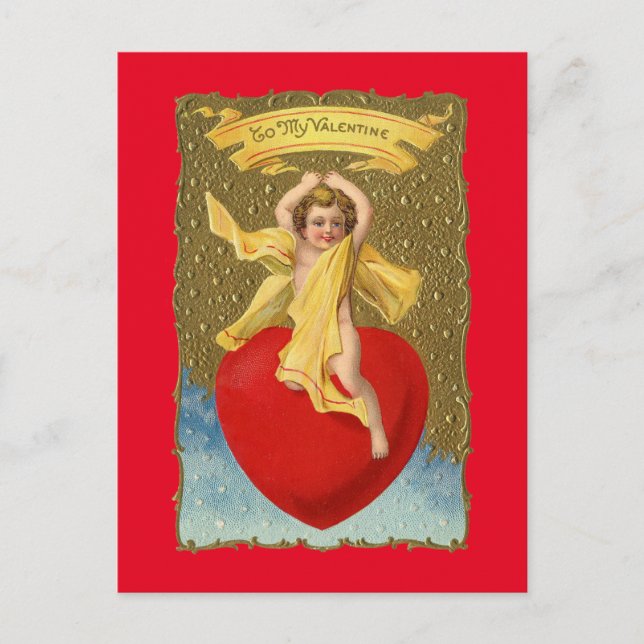 Riesengel ~ Postkarte / Einladung (Vorderseite)