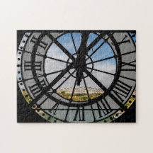 Riesenglasuhr im Musée d'Orsay - Paris
