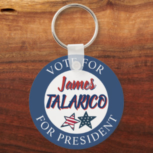 Riesengroßes Team James Talarico für Präsident Schlüsselanhänger