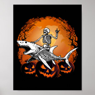 Riesenhai Lazy Halloween Kostüm Sonnentier Poster