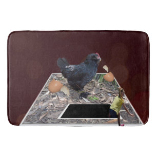 Riesenhühner Ei Crusher Large Memory Bathmat Badematte
