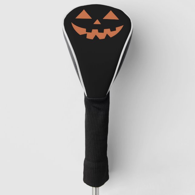 RiesenJack O' Lantern Face Halloween Pumpkin Golf Headcover (Vorderseite)