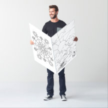 Riesenkarte - Vier Bilder zu Farbe