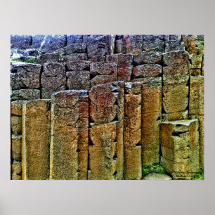 Riesenkauseweg Nordirland Poster