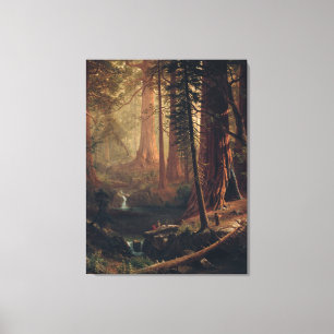 Riesenmammutbäume Kaliforniens Albert Bierstadt Leinwanddruck
