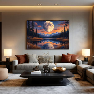 Riesenmond: Nachts Poster