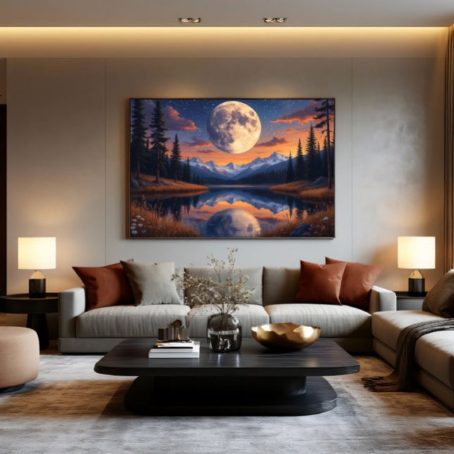 Riesenmond: Nachts Poster (Von Creator hochgeladen)