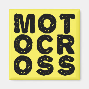 Riesenmotocross Logo Dirt Bike Kühlschrankmagnet Magnet