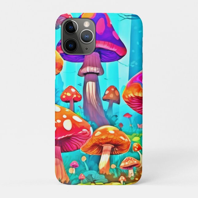 Riesenmushroom Cartoon Art Case-Mate iPhone Hülle (Rückseite)