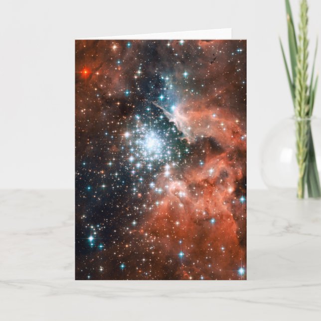 Riesennebel Star Cluster Karte (Vorderseite)