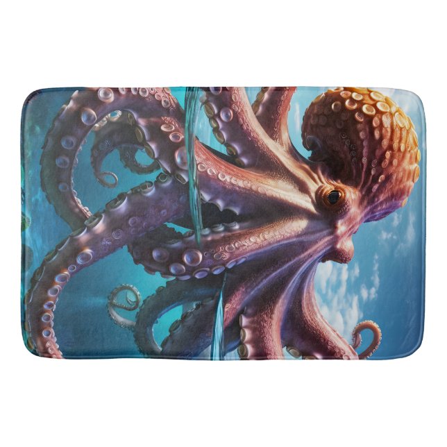 Riesenoctopus Badematte (Vorderseite)