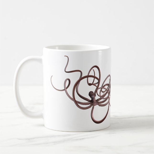 Riesenoctopus Tasse (Links)