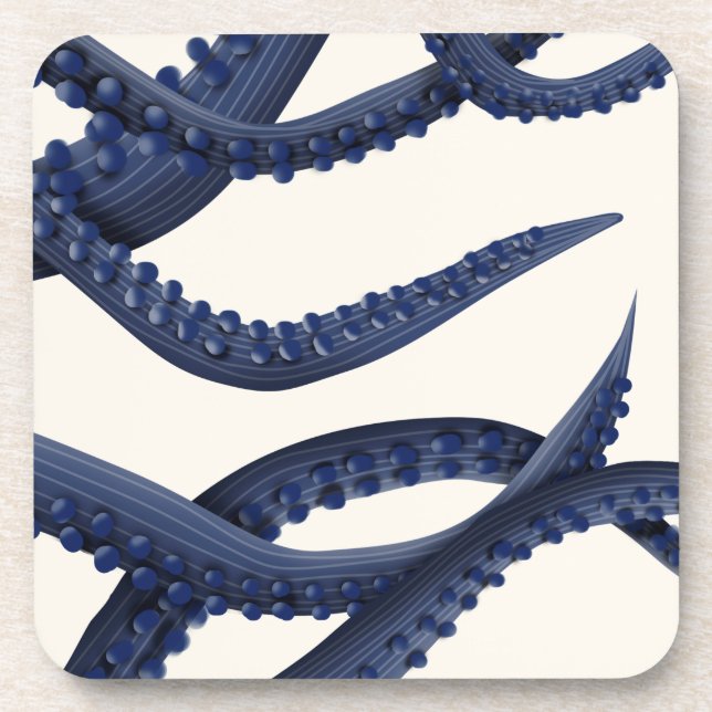 Riesenoctopus Tentacles Getränkeuntersetzer (Vorderseite)