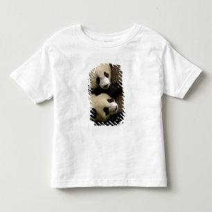 Riesenpanda-Babys (Ailuropoda melanoleuca) 2 Kleinkind T-shirt