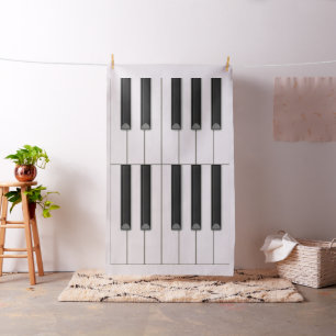 Riesenpiano Keys 30" Dauermusik Tastatur Stoff