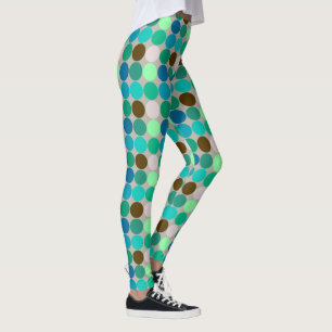 Riesenpunkte aus der Mitte des Jahrhunderts, türki Leggings
