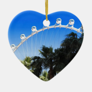 Riesenrad 2 Las Vegass Keramik Ornament