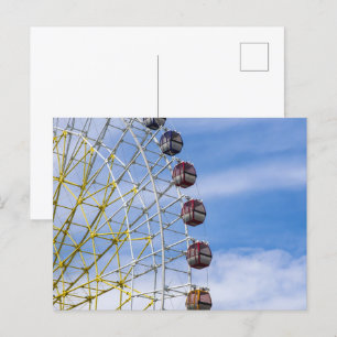Riesenrad am Himmel Postkarte