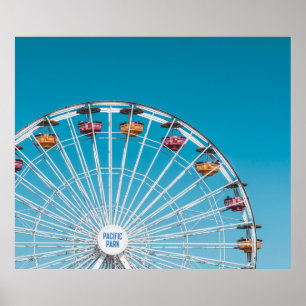 Riesenrad des White Pacific Park Poster
