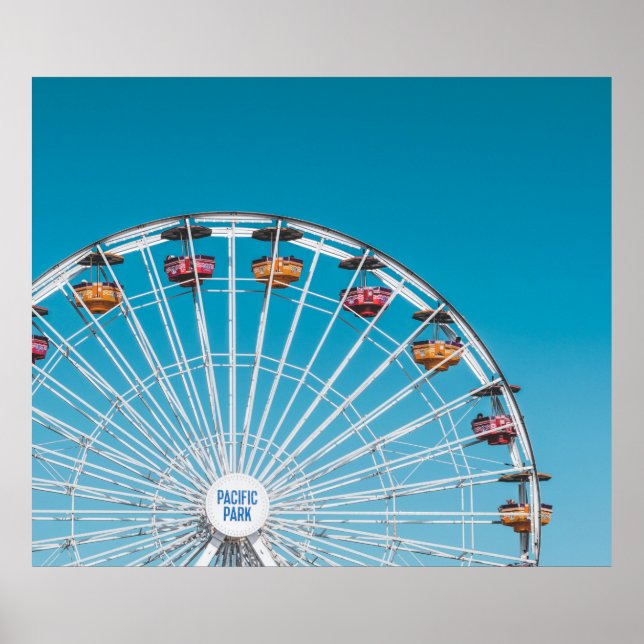 Riesenrad des White Pacific Park Poster (Vorne)