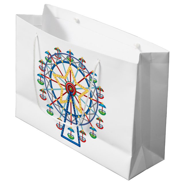 Riesenrad  große geschenktüte (Vorderseite Schrägansicht)