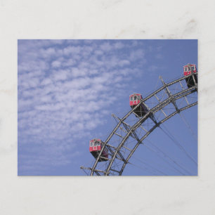 Riesenrad in Prater Vienna Austria Postkarte