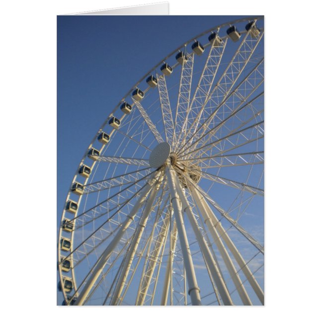 Riesenrad-Karte (Vorne)