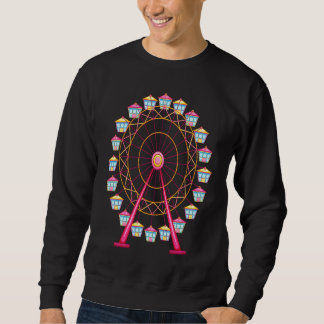 Riesenrad Männer Frauen Kinder Sweatshirt