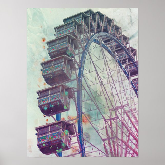 Riesenrad Poster (Vorne)