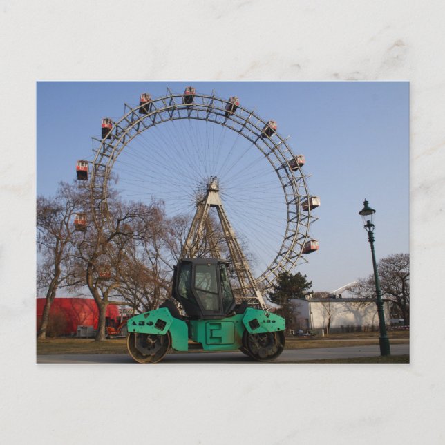 Riesenrad Postkarte (Vorderseite)