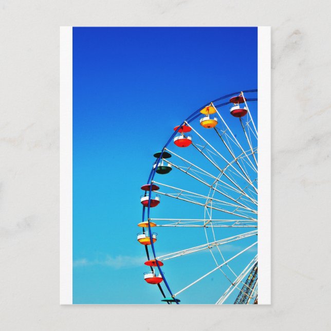 Riesenrad Postkarte (Vorderseite)