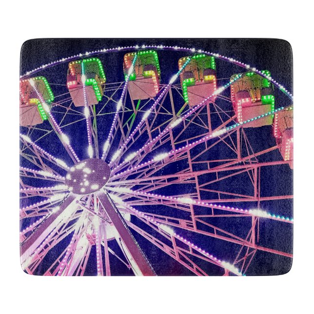Riesenrad Schneidebrett (Vorderseite)