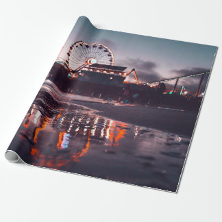 Riesenrad während der goldenen Stunde Geschenkpapier