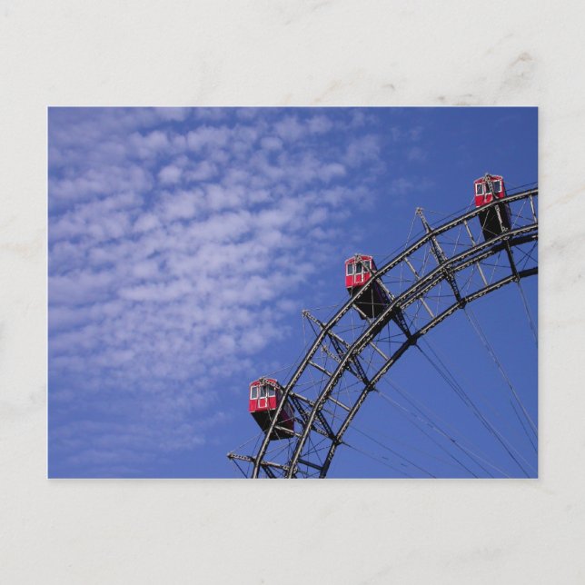 Riesenrad Wien Österreich Postkarte (Vorderseite)