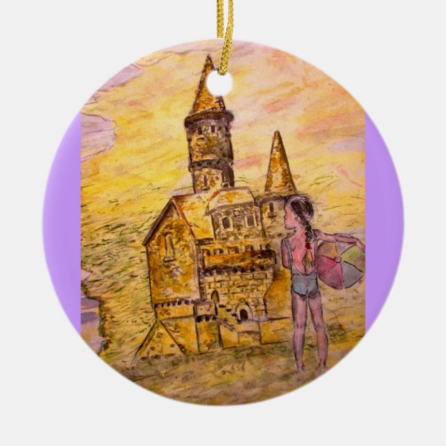 Riesenschloss Keramikornament (Vorne)