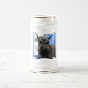 Riesenschnauzer-Bier Stein Bierglas