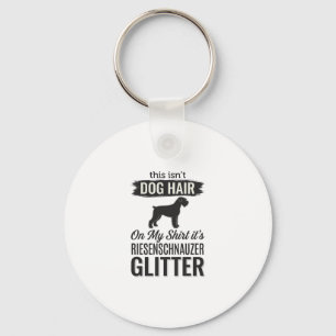 Riesenschnauzer Glitter Lustiges Hundeliebhaber-De Schlüsselanhänger