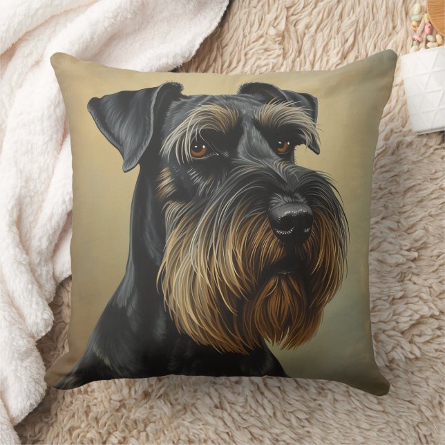 Riesenschnauzer Kissen (Decke)