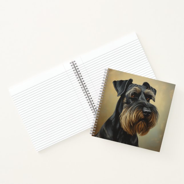 Riesenschnauzer Notizbuch (Innenseite)