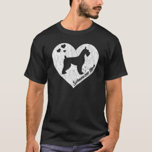 Riesenschnauzer Schnauzer Mama Mama Giant Schnauze T-Shirt