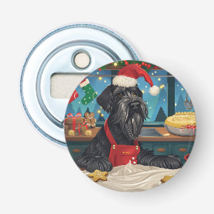 Riesenschnauzer Urlaubbuchen: Weihnachten Flaschenöffner