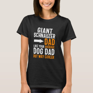 Riesenschnauzer-Vater, wie Ihr durchschnittlicher T-Shirt