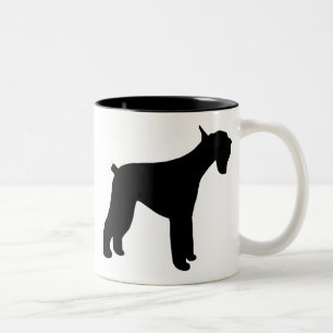 Riesenschnauzer Zweifarbige Tasse